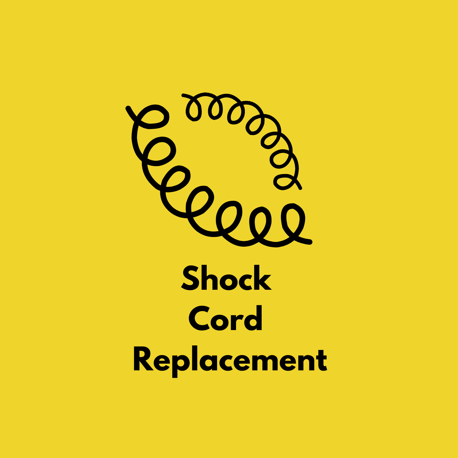 Shock cord replacement Tent pole repair